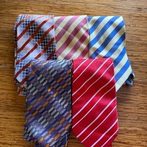 Vintage Giorgio Armani Silk Tie Lot